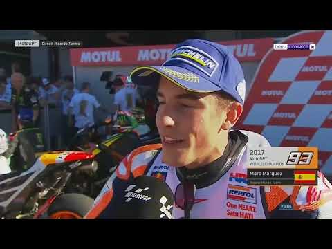 جائزة فالنسيا الكبرى مارك ماركيز يتوج باللقب العالمي للمرة الرابعة 2017