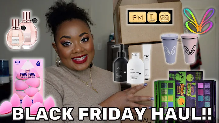 BLACK FRIDAY HAUL!! | MAKEUP, SKINCARE & MERCH | PAT MCGRATH, REPHR, LYS, GOOD MOLECULES & MORE