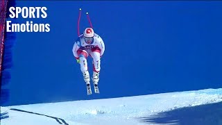 Mythique La Descente De Ski Du Lauberhorn À Wengen Avec Beat Feuz