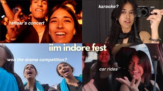 vlog: college fest at iim indore