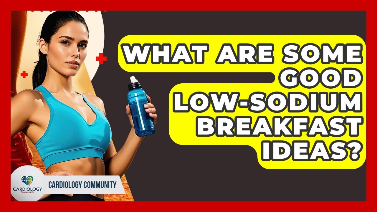 What Are Some Good Low-sodium Breakfast Ideas? - Cardiology Community