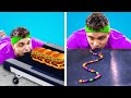 FUNNY WAYS TO SNEAK SNACKS INTO THE GYM! Funny Food Sneaking Ideas & Awkward Situations by Kaboom!