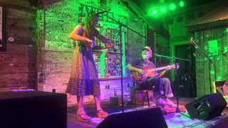 &quot;Blue Canoe&quot; Cary Hudson and Katrina Miller at Blue Canoe in Tupelo, Mississippi. July 15, 2022.