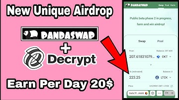 Pandaswap × OKT and Decrypt Airdrop | Airdrop Talks |