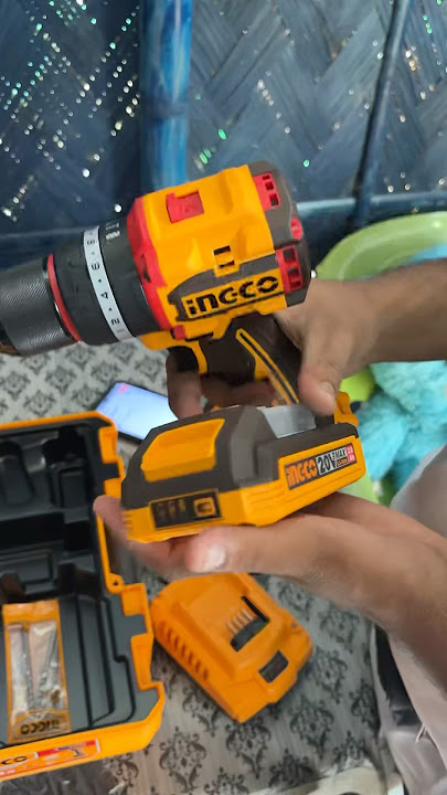 ingco cidli206681 cordless impact drill machine unboxing video//#INGCO #ImpactDrill