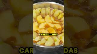 Tarta de manzana 12 manzanas medianas 120g de mantequilla 100g de azúcar 650g de hojaldre Pelar