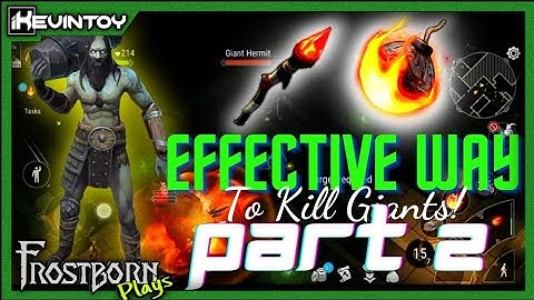 Effective way to kill Odin Giants Part 2 - SanctumOfOdin | Frostborn F2P Solo