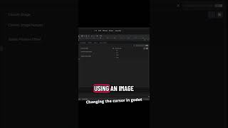 changing the mouse cursor in Godot #game #coding #gameengines #code  #gamedevblog #programming