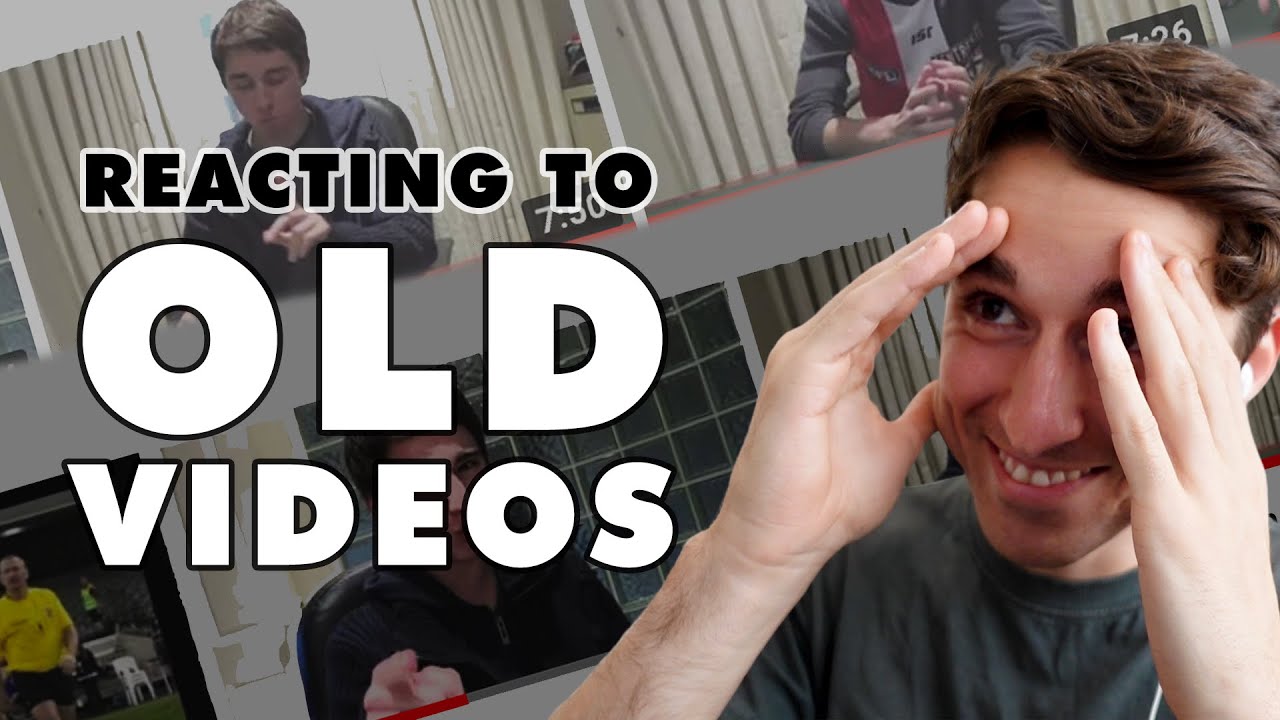 REACTING TO MY OLD VIDEOS - YouTube
