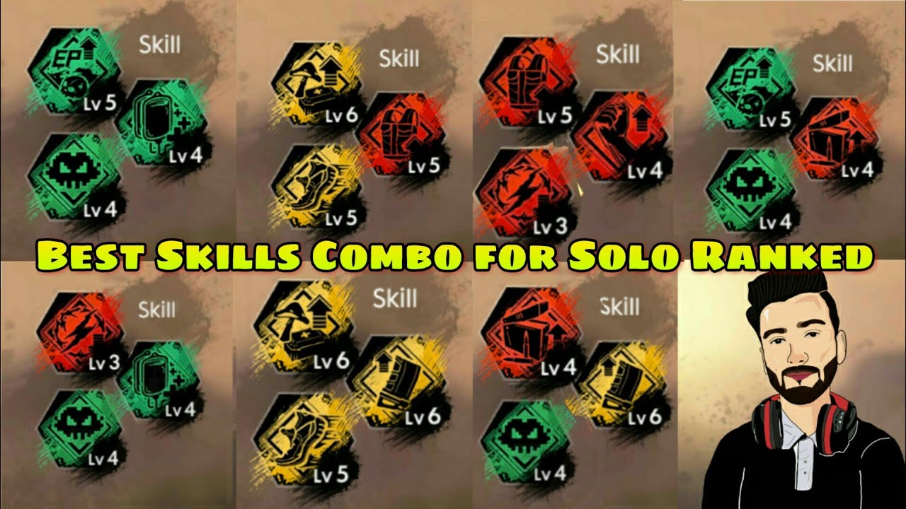 Best Skills Combinations For Solo Ranked Matches In Garena Free Fire By Death Raider Gamig Youtube