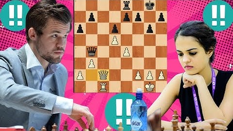 Crazy Tania Sachdev vs Magnus Carlsen 4