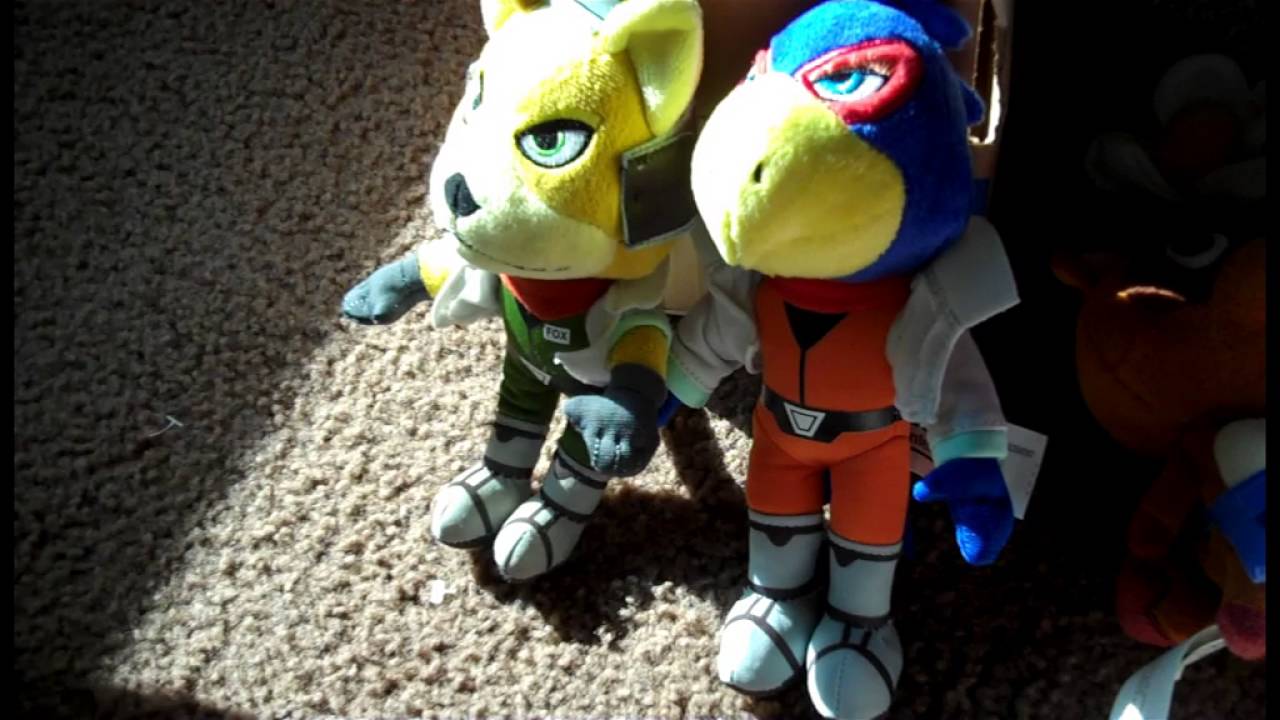 star fox falco plush