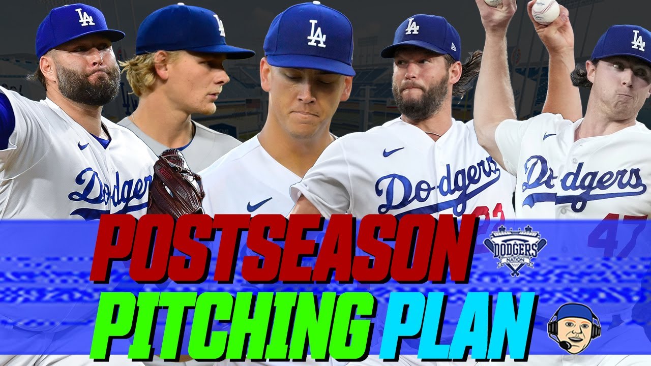 Dodgers Postseason Pitching Plan! Who Will Pitch Game 1,2,3 For LA