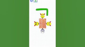 Draw To Smash: Logic puzzle  level-134😙#games