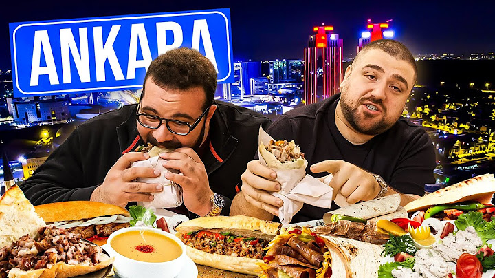 ANKARA "GECE" YEMEK TURU! @HTalksYoutube