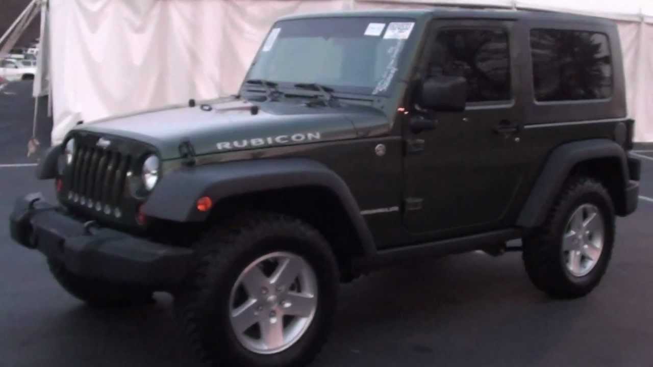 FOR SALE 2009 JEEP WRANGLER RUBICON!! HARD TOP! STK# 20478S   - YouTube
