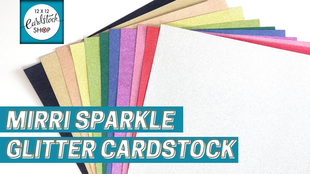 Glitter Cardstock Sampler Pack – SugarPea Designs