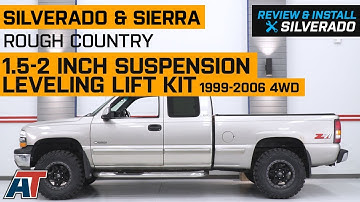 1999-2006 Silverado & Sierra Rough Country 1.50-2 in. Suspension Leveling Lift Kit Review & Install