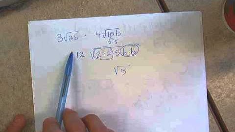 Algebra 11 1 Multiplying and Simplifying Radicals