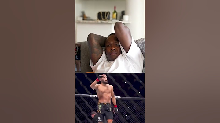 Israel Adesanya's Reaction to the Islam Makhachev knockout of Volkanovski #joerogan #shorts #ufc