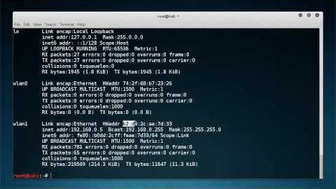 WiFi Wireless Security Tutorial   6   macchanger and Targeted Sniffing