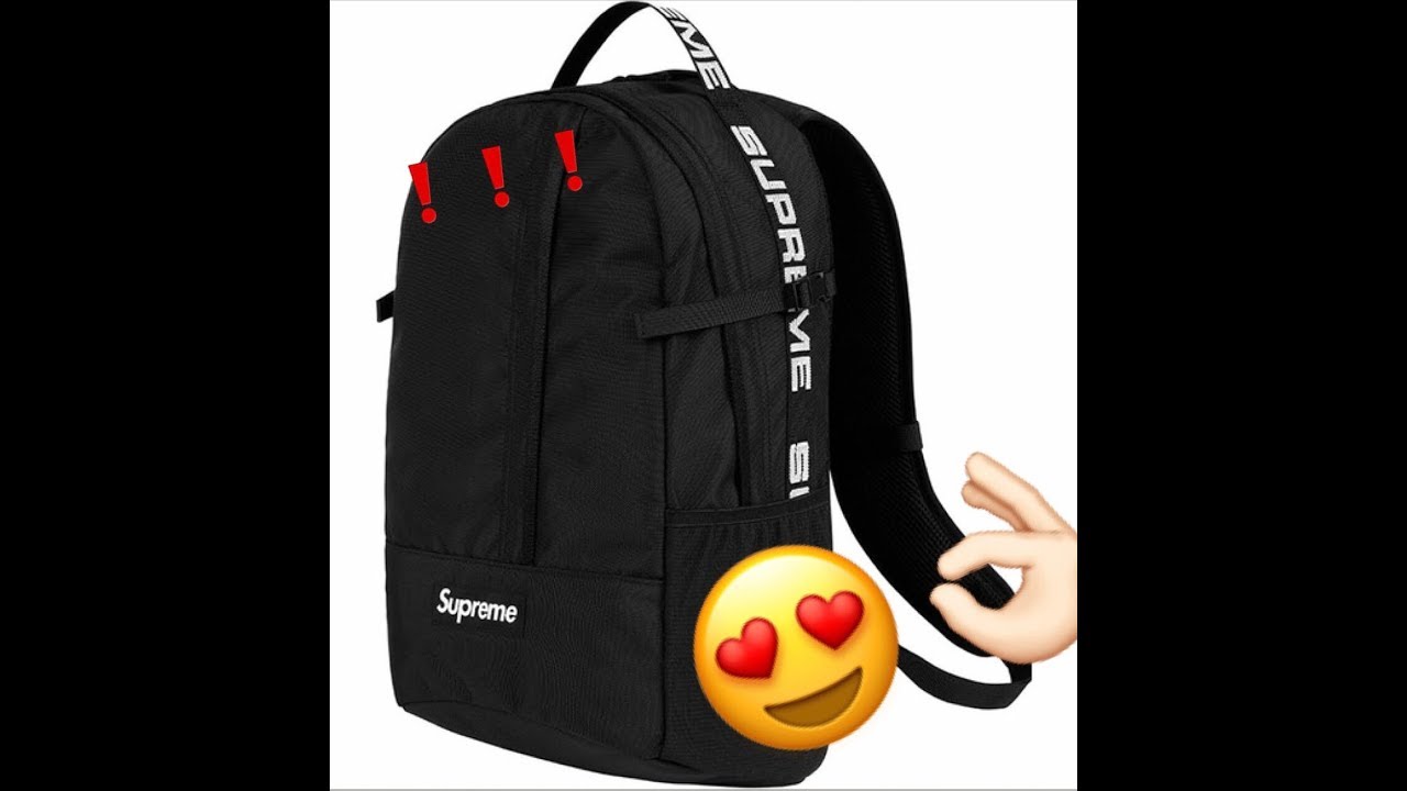 Best Replica Supreme X Louis Vuitton Backpack Black HD review/Unboxing from  aj23shoes.net 