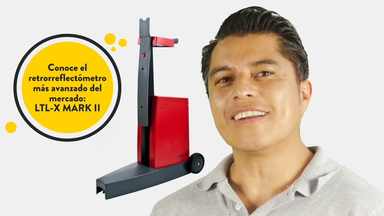 Equipo de medición para líneas de tráfico retroreflectómetro LTL-X Mark