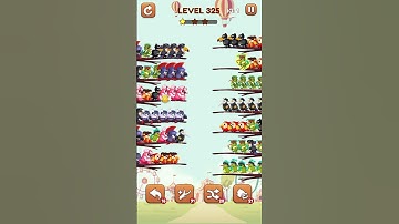 Bird Sort 2: Color Puzzle Level 325 #games #gaming #gameplay