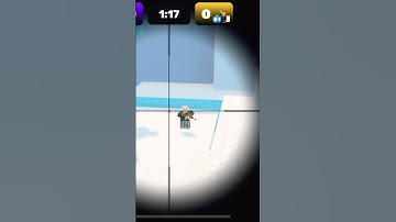 Crazy 360 trick shot without auto shoot #rivals #trickshots #skull #crazy