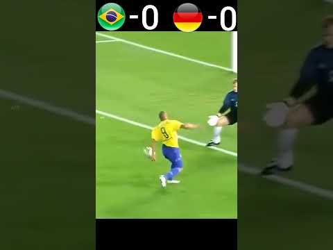 Germany Vs Brazil 2002 Fifa World Cup Final Highlights Youtube Shorts Football