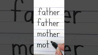 How To Write Father And Mother