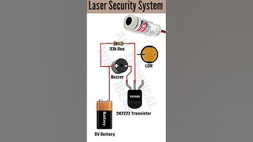 Laser Security System #viralshort #shortviral #shortfeed #electrical #foryou #funy #viral