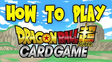 How To Play Dragon Ball Super Card Game! Explanation & Battle!