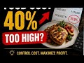 How to reduce food cost practical guide food cost kaise Kam kare food cost kaise calculate karte hai