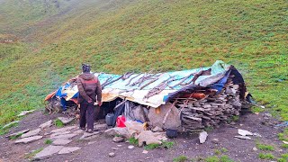 Himalayan Village Life | Nepal | Organic Himalayan Shepherd Food Cooking and Eating | RealNepaliLife