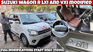 WAGON R LXI CNG AUTO FOLD MIRROR ✅ WAGON R BASE TO TOP MODIFICATION ✅ WAGON R LXI 2026 ACCESSORIES ✅