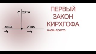 ПЕРВЫЙ ЗАКОН КИРХГОФА | ЗАКОНЫ КИРХГОФА