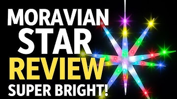 2025 Orchestra of Lights Moravian Star Review – Gemmy’s Brightest Yet! Install Tips & Weather Test