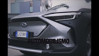 PRIMO CONTATTO : Nuova #Subaru Solterra EV