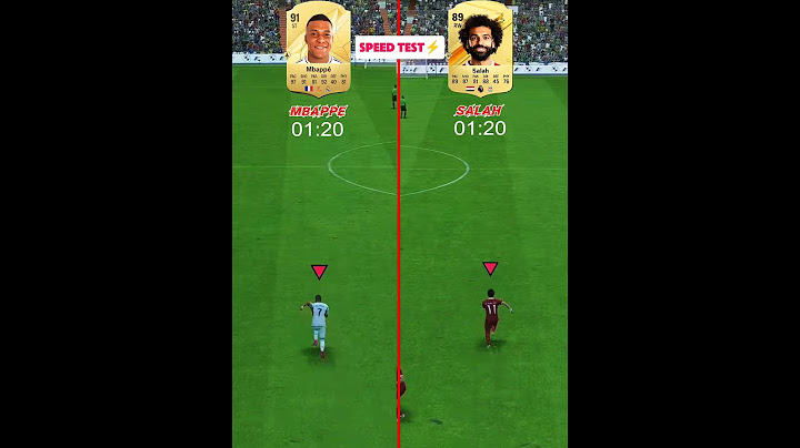 Mbappe Vs Salah, Who Is Fastest In This game? - FC 24 Race🥇#shorts #eafc24 #mbappe #mohammedsalah
