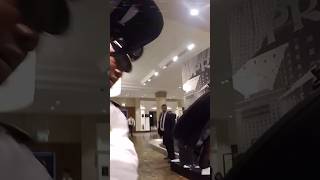 In and out challenge gone wrong with Harrods security #shortvideo #reels #viral #london #police