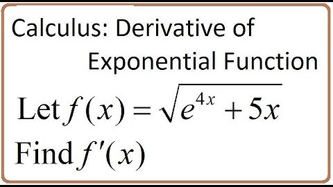 Calculus (video 142): Derivative of Exponential Function with Base 