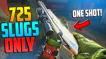 Using 725 SLUGS ONLY Search & Destroy Modern Warfare! MW SnD Highlights! Shotgun Only SnD! 725 Class