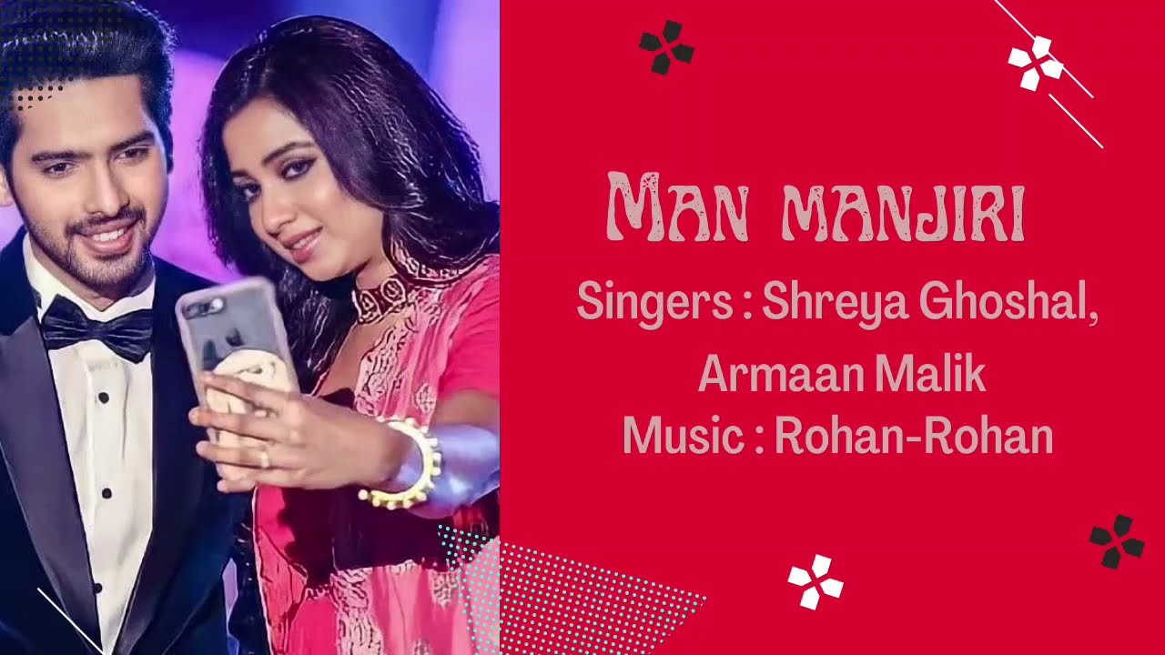 Man manjiri lyrical  Shreya Ghoshal  Arman Malik  Marathi song  Soulful Shreya Ghoshal