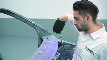 Car Body Inspection with Dimensional Report (BIW) | SCANTECH 3D scanner