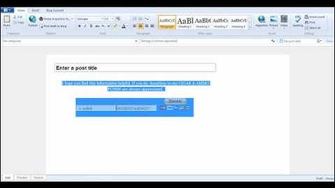 Twelve Editing HTMl, CSS On Your Artisteer Theme In WP