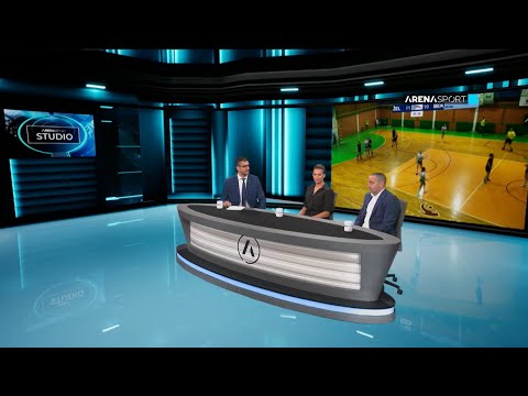Studio TV Arena sport, finale EHF LŠ za rukometašice, gosti Slađana Pop-Lazić i Vlada Šimičić
