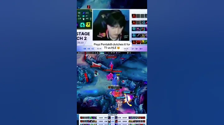 Peyz goes insane to win T1 the game #t1