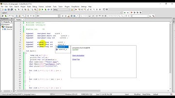 C Programming Language Tutorial  [Arabic] -define and typedef