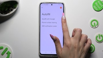 How to Disable Google Autofill Feature on TECNO Camon 18 Premier? - Autofill with Google